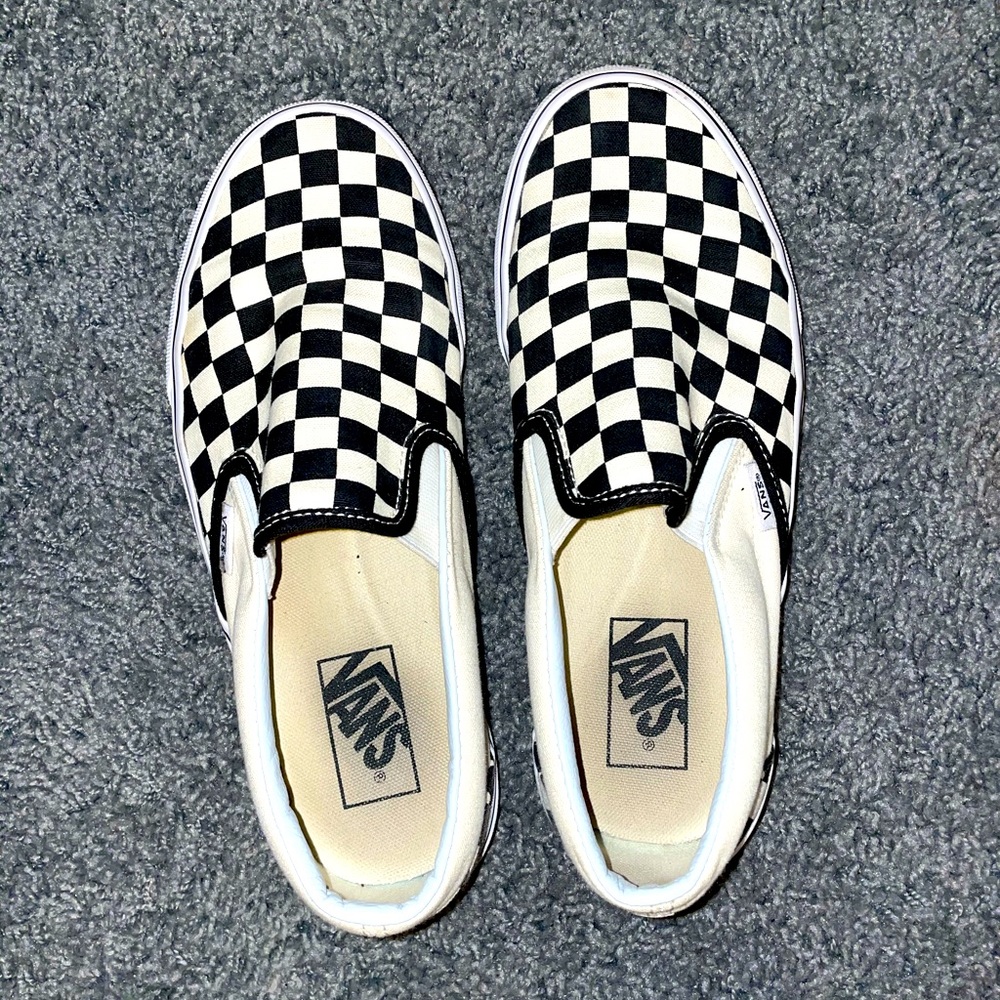 Checkered Vans